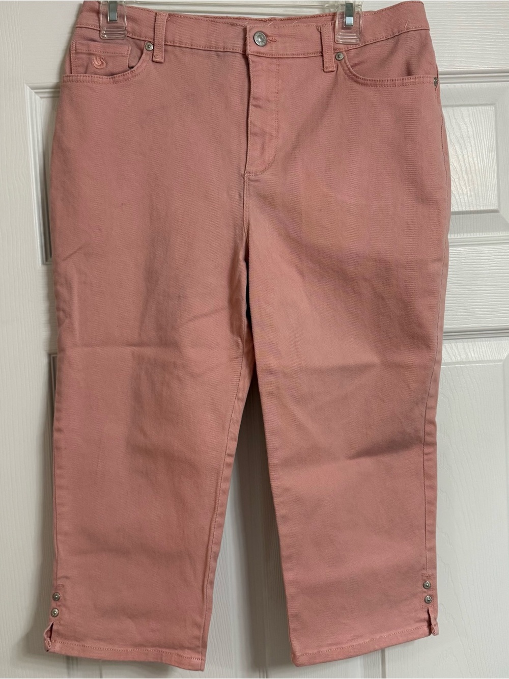Gloria Vanderbilt Girls' Dusty Rose Capri Pants